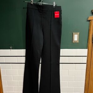 Spanx Black Wide-Leg Pants